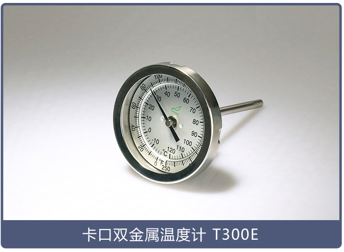 卡口雙金屬溫度計T300E