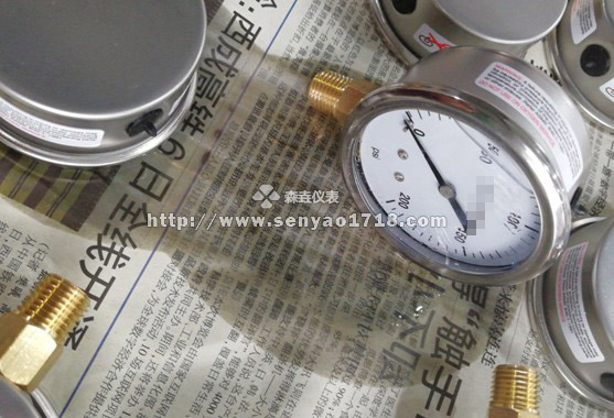 如何檢驗充油壓力表是否漏油？