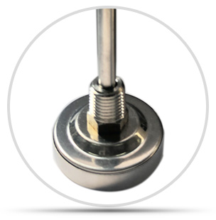 40mm壓邊軸向溫度計 型號:T153P 40mm壓邊軸向溫度計 型號:T153P