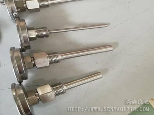 雙金屬溫度計(jì)與套管怎么接？