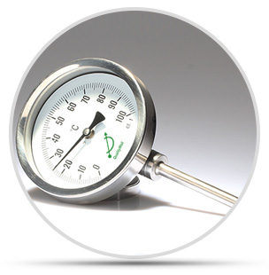 雙金屬片制作成雙金屬溫度計的方法是什么？