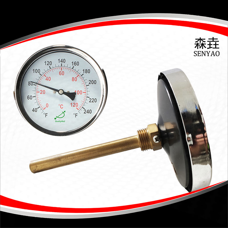 熱水爐雙金屬溫度計帶護(hù)套嗎？