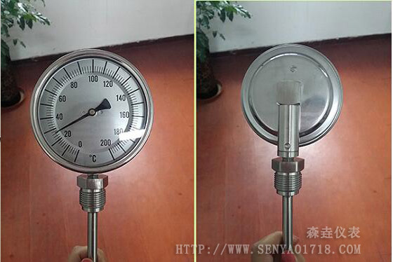 工業(yè)雙金屬溫度計可動外螺紋安裝方法介紹