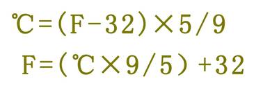 ℃ 和&deg;F溫度哪個(gè)高？