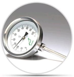 雙金屬溫度計(jì)0一100度