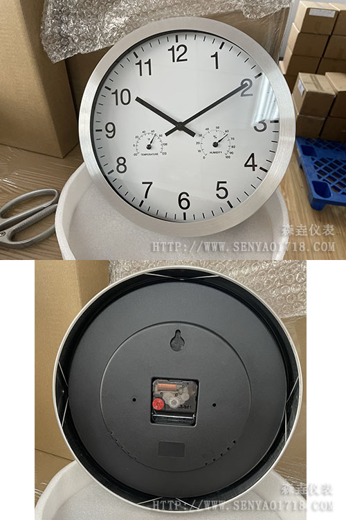 室內(nèi)溫濕度鐘，實時掌控溫度、濕度和時間